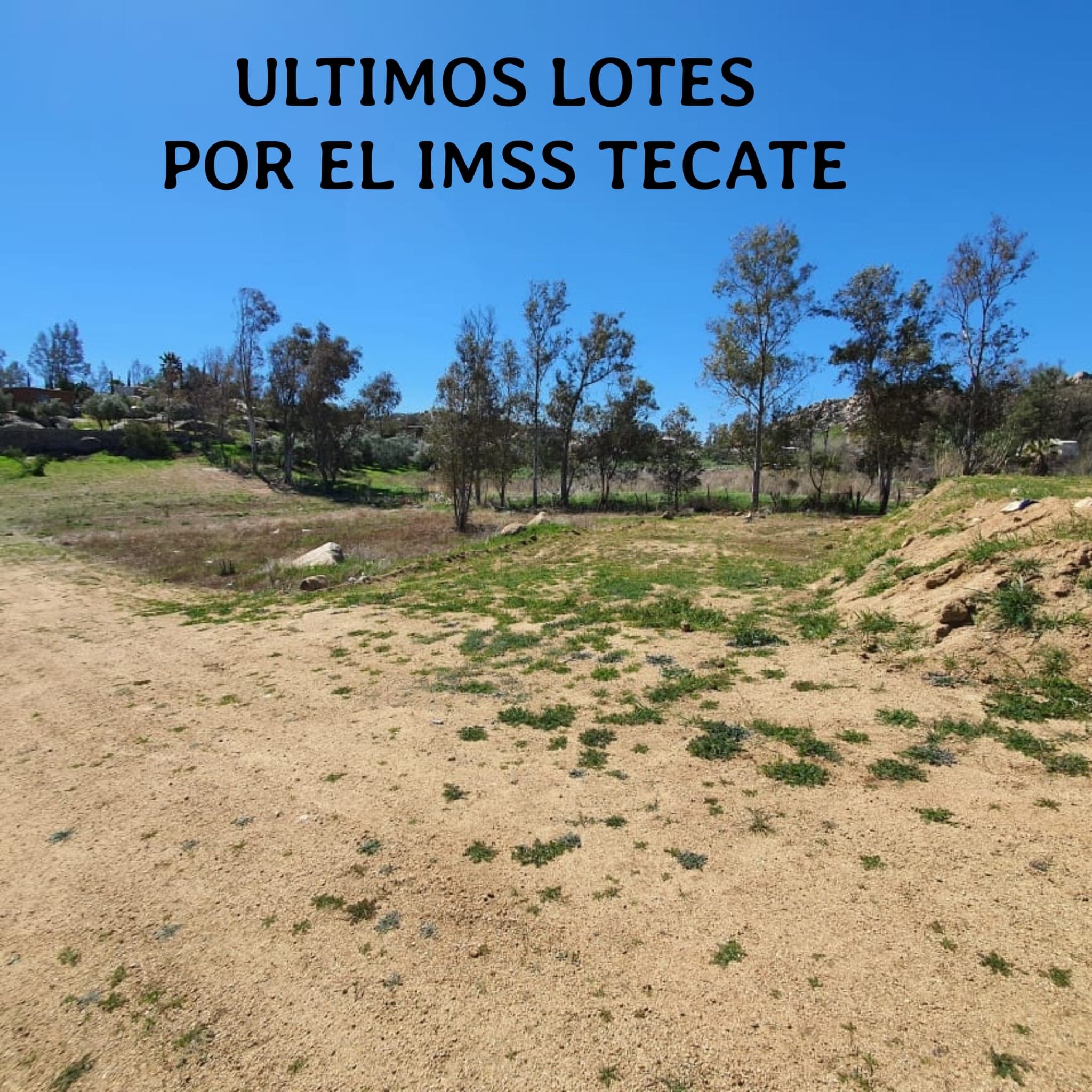 Venta lotes en Tecate