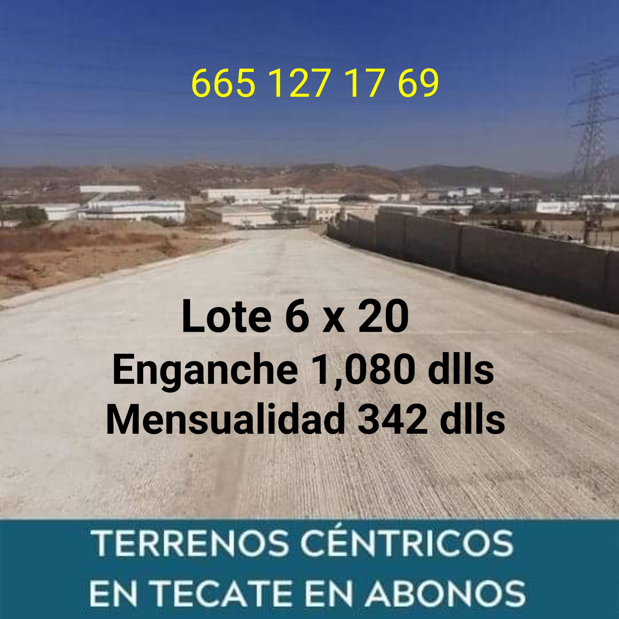 LOTES CENTRICOS EN TECATE